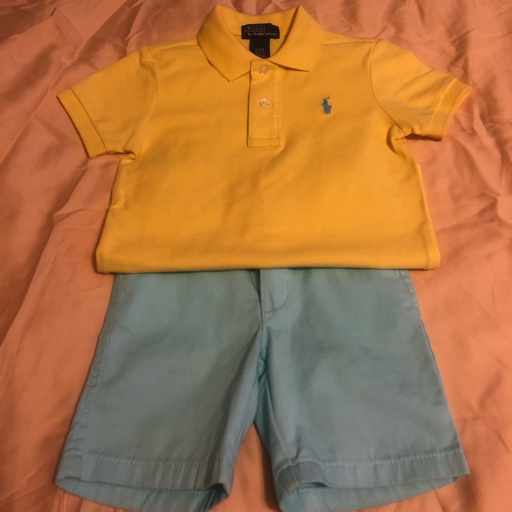 Boys size 3 Toddler shirt and shorts
